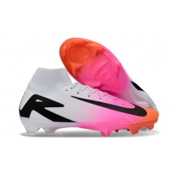 Buty Piłkarskie Nike Mercurial Superfly 10 Elite FG Różowy Czarny Biały