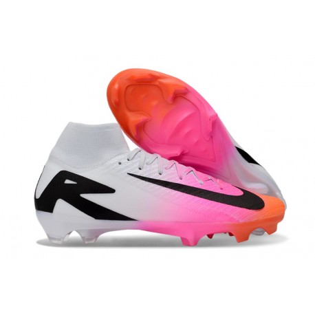 Buty Piłkarskie Nike Mercurial Superfly 10 Elite FG Różowy Czarny Biały