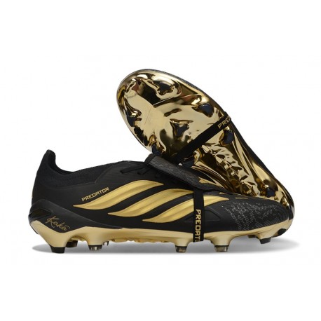 Buty Piłkarskie adidas Predator Elite FT FG Czarny Złoto