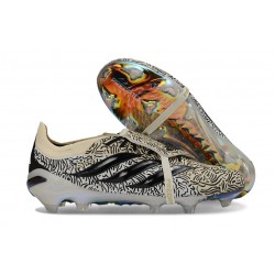 Buty Piłkarskie adidas Predator Elite FT FG Beżowy Czarny