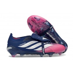 Buty Piłkarskie adidas Predator Elite FT FG Niebieski Różowy Srebro