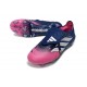 Buty Piłkarskie adidas Predator Elite FT FG Niebieski Różowy Srebro