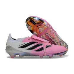 Buty Piłkarskie adidas Predator Elite FT FG Różowy Biały Czarny