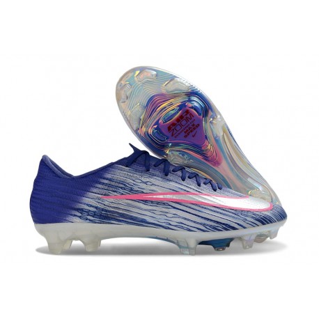Korki Nike Air Zoom Mercurial Vapor 17 Elite FG Niebieski Srebro Różowy