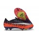 Korki Nike Air Zoom Mercurial Vapor 17 Elite FG Pomarańczowy Czarny Srebrny