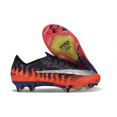 Korki Nike Air Zoom Mercurial Vapor 17 Elite FG Pomarańczowy Czarny Srebrny