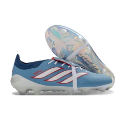 Buty Piłkarskie adidas Predator Elite FT FG Niebieski Biały