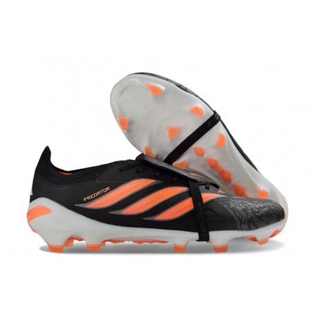 Buty Piłkarskie adidas Predator Elite FT FG Czarny Pomarańczowy
