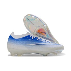 Korki Nike Air Zoom Mercurial Vapor 17 Elite FG Niebieski Biały