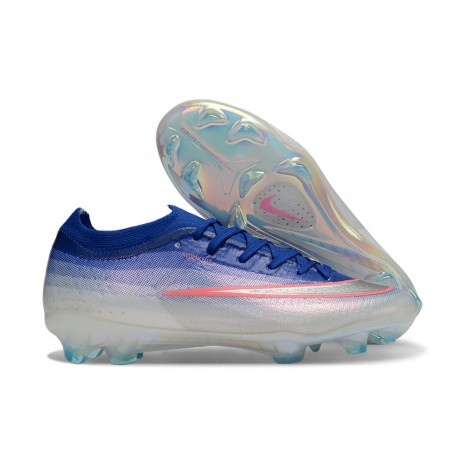 Korki Nike Air Zoom Mercurial Vapor 17 Elite FG Niebieski Srebro Różowy