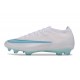 Korki Nike Air Zoom Mercurial Vapor 17 Elite FG Biały Niebieski
