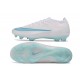 Korki Nike Air Zoom Mercurial Vapor 17 Elite FG Biały Niebieski