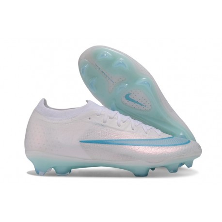 Korki Nike Air Zoom Mercurial Vapor 17 Elite FG Biały Niebieski