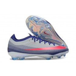 Buty Piłkarskie Nike Mercurial Vapor XVII Elite FG Niebieski Czerwony
