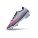 Buty Piłkarskie Nike Mercurial Vapor XVII Elite FG Niebieski Czerwony