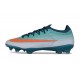 Buty Nike Mercurial Vapor XVII Elite FG Zielony Pomarańczowy 