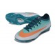 Buty Nike Mercurial Vapor XVII Elite FG Zielony Pomarańczowy 