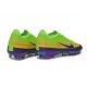 Buty Nike Mercurial Vapor XVII Elite FG Zielony Zawistny Fioletowy
