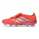 Buty Piłkarskie adidas Predator Elite FT FG Czerwony Srebro