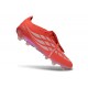 Buty Piłkarskie adidas Predator Elite FT FG Czerwony Srebro