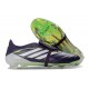 Buty Piłkarskie adidas Predator Elite FT FG Czarny Biały Zielony