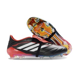 Buty Piłkarskie adidas Predator Elite FT FG Czarny Biały Czerwony