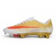 Buty Piłkarskie Nike Mercurial Superfly XI Elite FG Złoty Czerwony