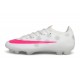 Korki Pilkarskie Nike Zoom Mercurial Vapor 17 Elite FG Biały Różowy