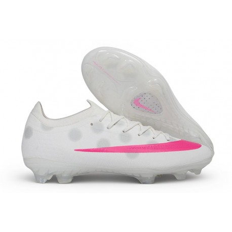 Korki Pilkarskie Nike Zoom Mercurial Vapor 17 Elite FG Biały Różowy