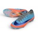 Korki Nike Zoom Mercurial Vapor 17 Elite FG Niebieski Pomarańczowy