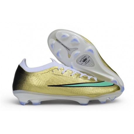 Korki Pilkarskie Nike Zoom Mercurial Vapor 17 Elite FG Złoto Zielony