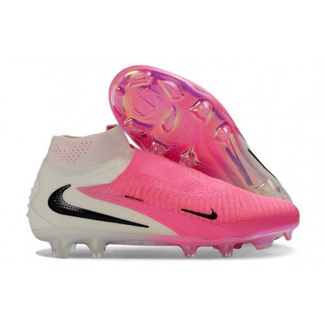 Korki Pilkarskie Nike Phantom 6 High Elite FG Różowy Biały