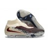 Korki Pilkarskie Nike Phantom 6 High Elite FG Bordowy Czerwony Uniwersalny Beżowy