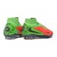 Korki Pilkarskie Nike Phantom 6 High Elite FG Czerwony Fluorescencyjny Zielony