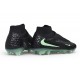 Korki Pilkarskie Nike Phantom 6 High Elite FG Czarny Zielony -