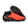 Korki Pilkarskie Nike Phantom 6 High Elite FG Czerwony Czarny
