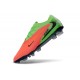 Buty piłkarskie Nike Phantom 6 Low Elite FG Czerwony Fluorescencyjny Zielony