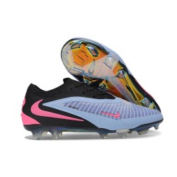 Buty piłkarskie Nike Phantom 6 Low Elite FG Niebieski Różowy
