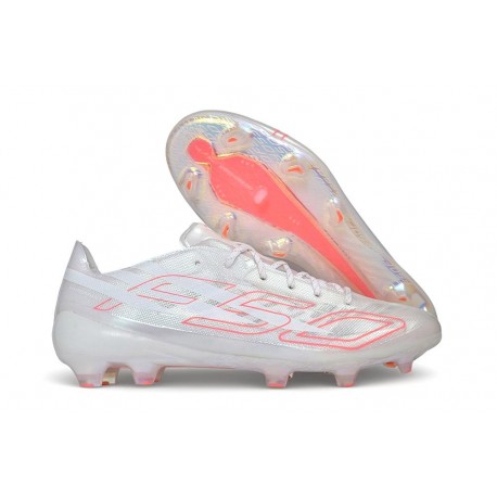 Buty piłkarskie adidas F50 Elite Evo Hyperfast FG Biały Różowy 