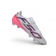Buty piłkarskie adidas F50 Elite Evo Hyperfast FG Biały Czarny Różowy 