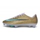 Buty Piłkarskie Nike Mercurial Superfly XI Elite FG Złoty Zielony