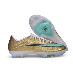 Buty Piłkarskie Nike Mercurial Superfly XI Elite FG Złoty Zielony