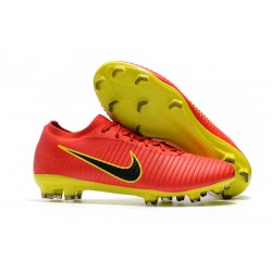 Buty Nike Mercurial Vapor Flyknit Ultra FG Czerwony Zawistny