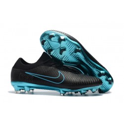 Buty Nike Mercurial Vapor Flyknit Ultra FG Czarny Niebieski