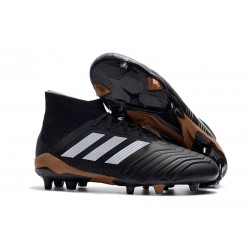 Korki Pilkarskie adidas Predator 18.1 FG - Czarny Biały Złoto