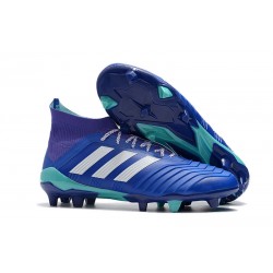 Korki Pilkarskie adidas Predator 18.1 FG - Niebieski Biały