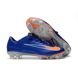 Nike Buty Mercurial Vapor XI FG - Niebieski Pomarańczowy