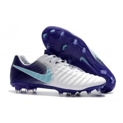 Nike Nowe Buty Tiempo Legend VII FG ACC - Biały Fioletowy