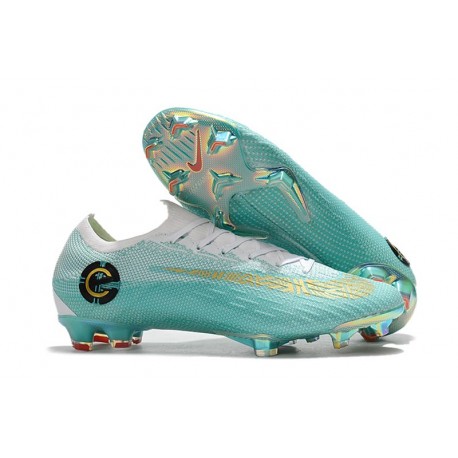 Korki Pilkarskie 2018 Nike Mercurial Vapor XII Elite FG Niebieski Bia y Z oty