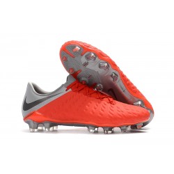 Nike Hypervenom Phantom III FG Buty Korki -Nike Hypervenom Phantom III FG Buty Korki - Czerwony Wilczy